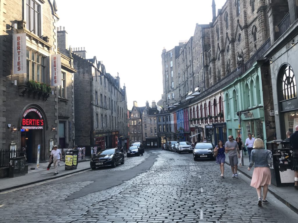Victoria Street, from which J.K. Rowling took inspiration for Diagon Alley in her Harry Potter franchise. 